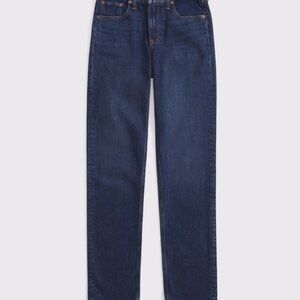 NWT Abercrombie Mid Rise 90s Straight Jeans